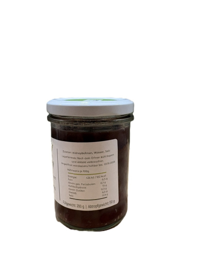 Red Kidney Bohnen im Glas (Füllgewicht 200 g / Abtropfgewicht 110 g)
