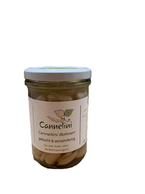 Cannellini Bohnen im Glas   (Füllgewicht 200 g / Abtropfgewicht 110 g)